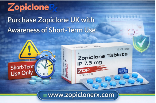 Purchase Zopiclone UK with Awareness of Short-Term Use